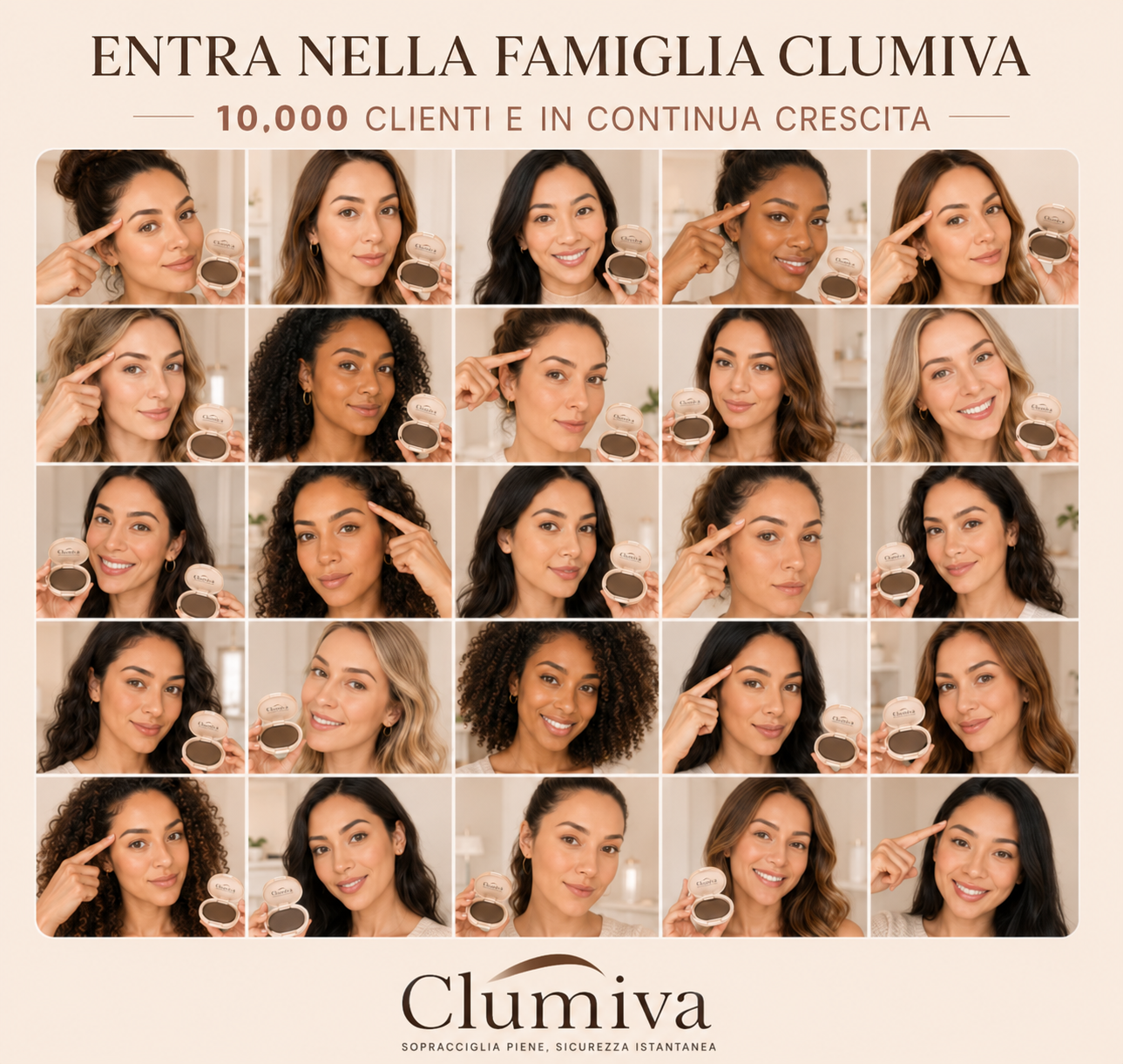 CLUMIVA™ -Sopracciglia perfette in 5 secondi