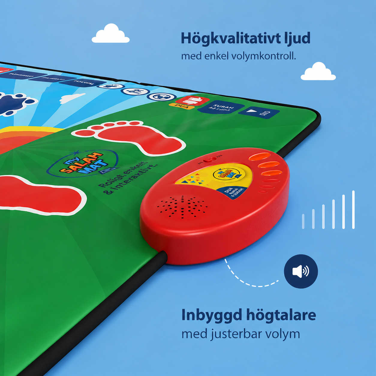 Interaktiv bönematta för barn | Lär dig salat steg för steg